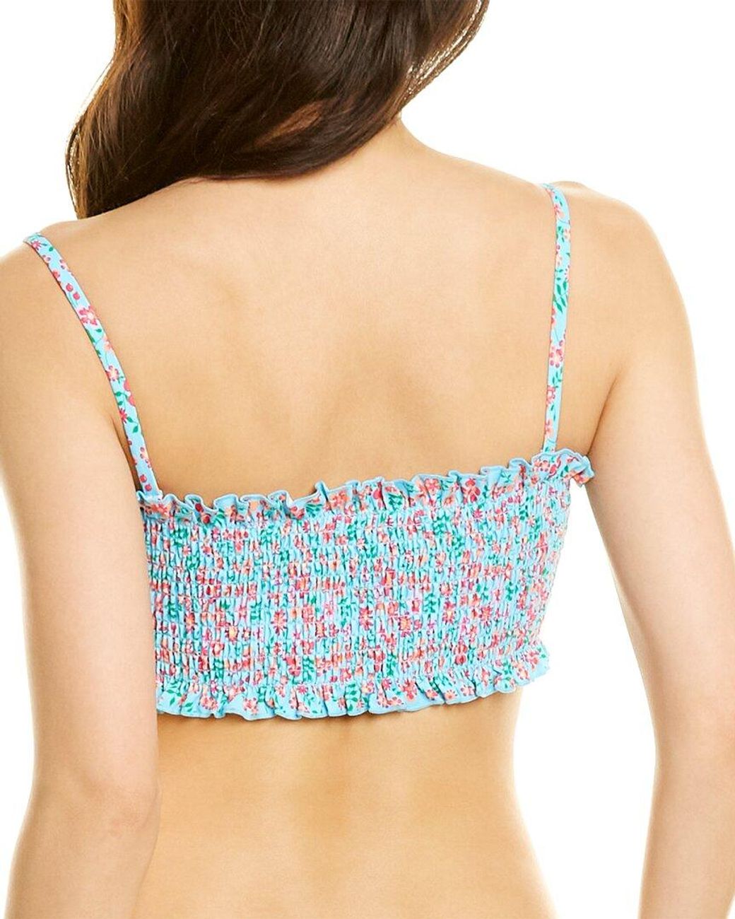 Solid & Striped Blue Top