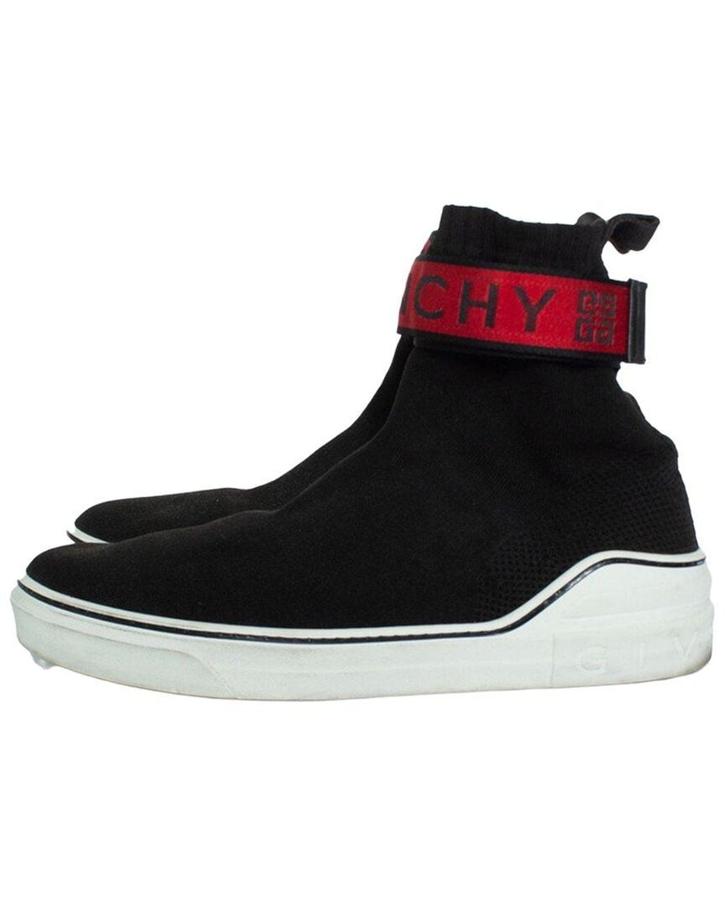 Givenchy Black Cotton George V Sock Sneaker (Authentic Pre-Loved) for men