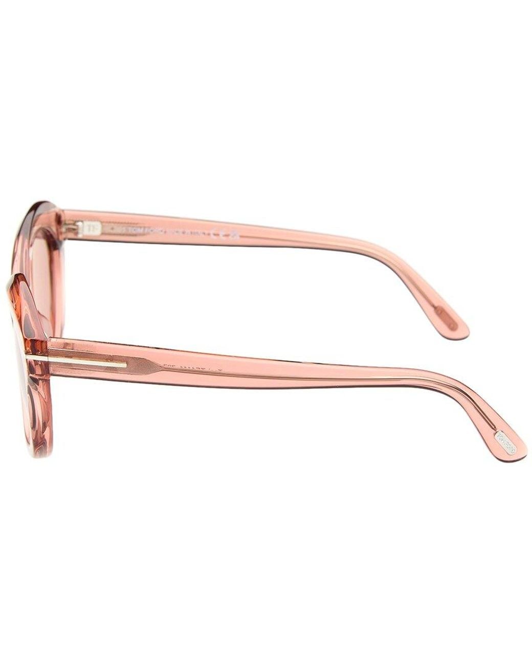 Tom Ford Pink Toni 55Mm Sunglasses