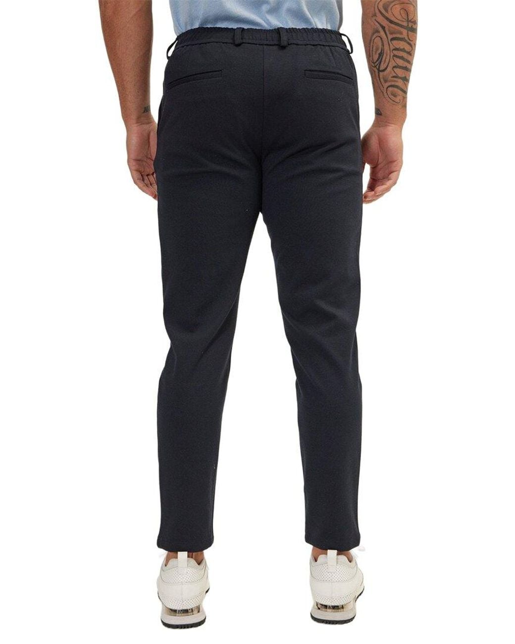 Ron Tomson Blue Weekend Knitted Fit Pant for men