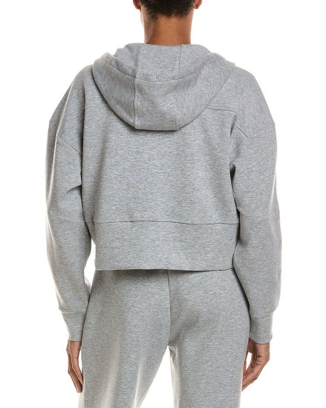 Beyond Yoga Gray Softspring Zip Jacket