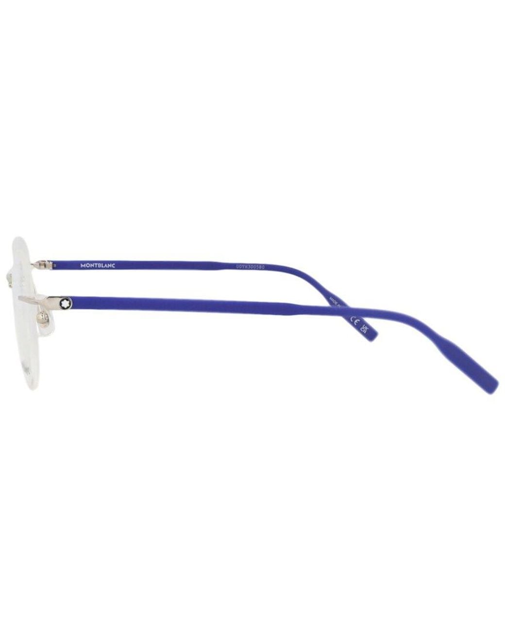 Montblanc White Gucci 49mm Optical Frames for men
