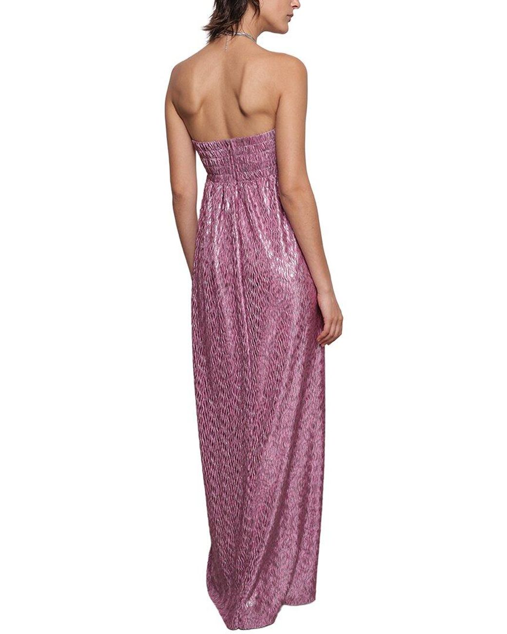Sabina Musayev Purple Bruna Maxi Dress