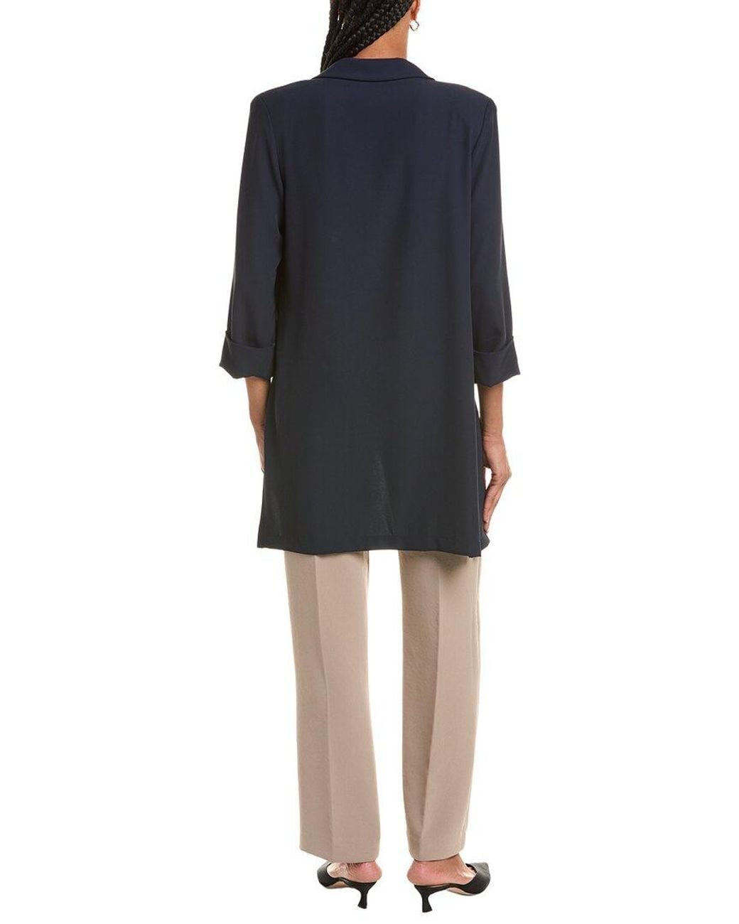 Joseph Ribkoff Blue Long Coat