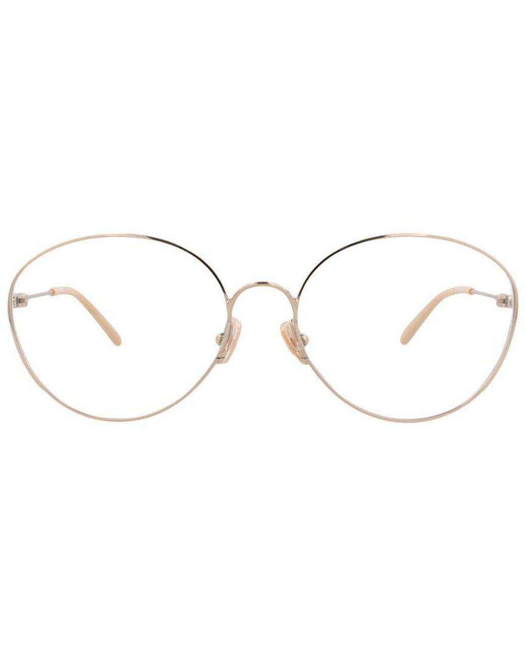 Chloé Metallic 57Mm Optical Frames