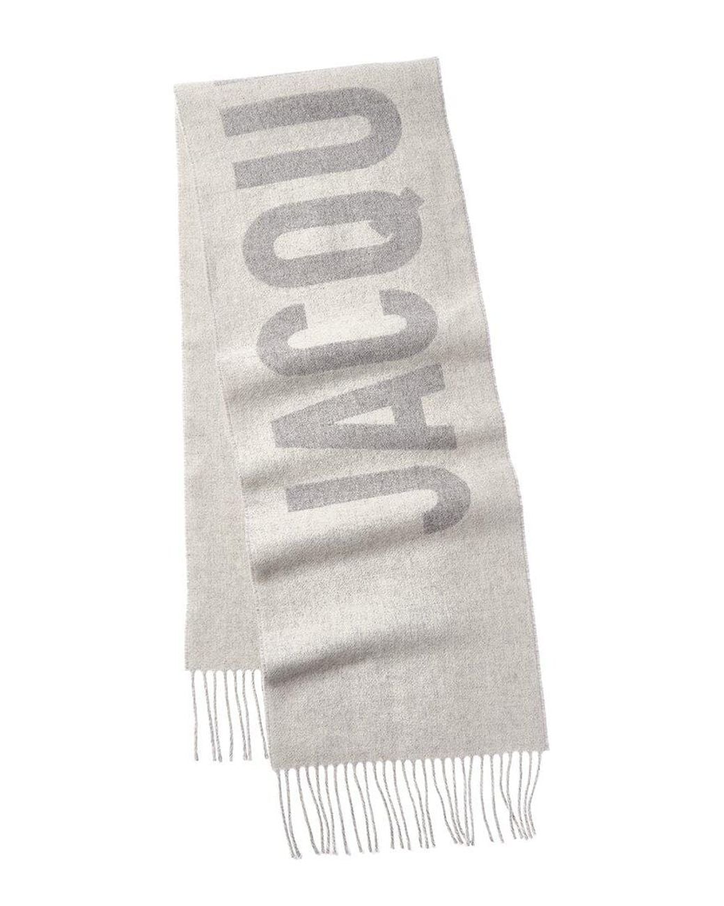 Jacquemus Gray Wool Scarf