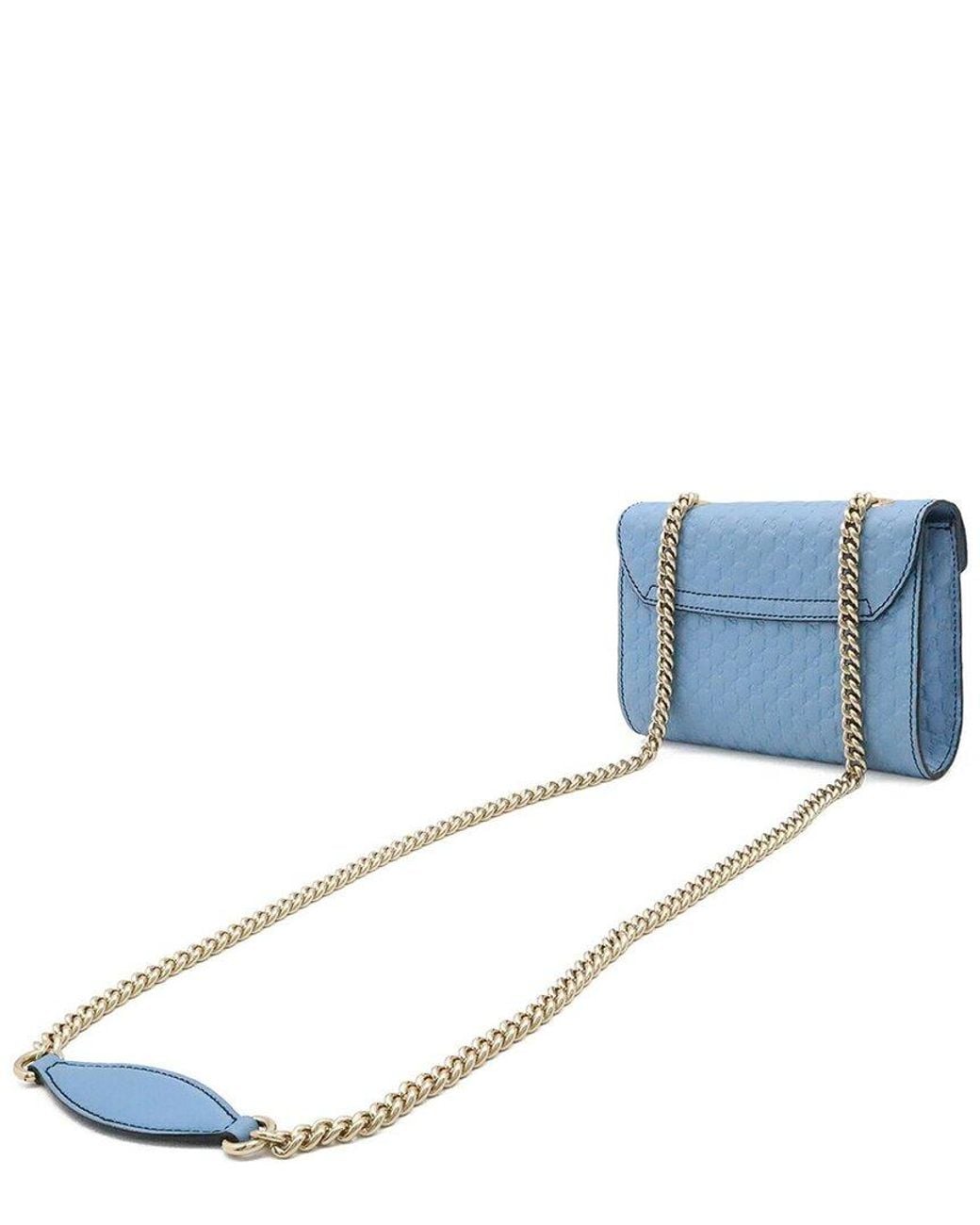 Gucci Blue Others Emily Chain Shoulder Bag (Authentic Pre-Loved)