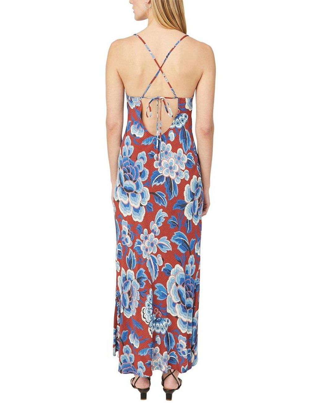 RHODE Blue Jemima Midi Dress