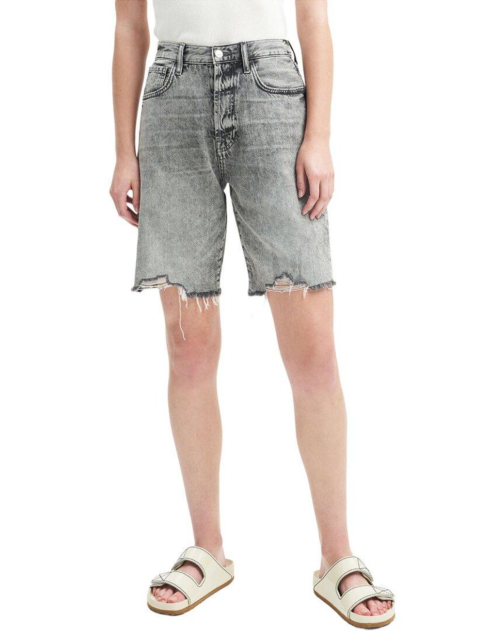 7 For All Mankind Gray Easy James Fern Short