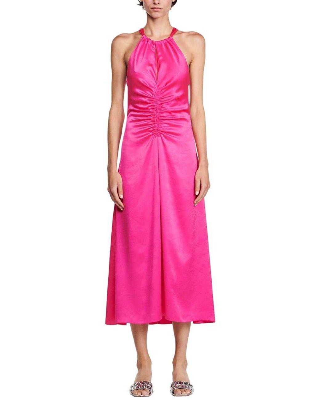 Sandro Pink Courtney Dress