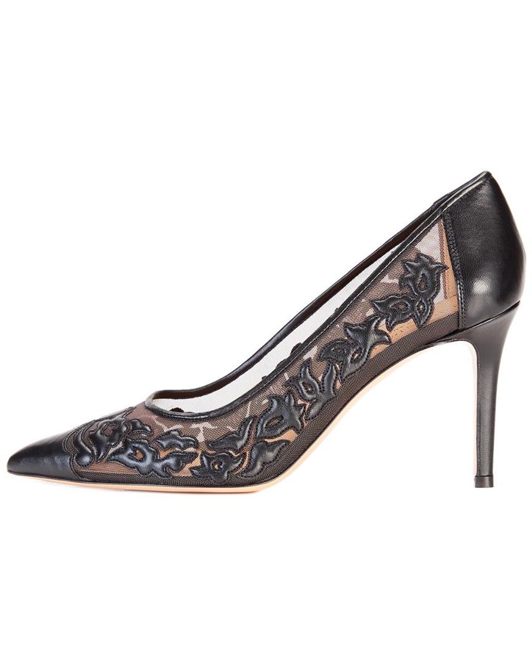Marion Parke Metallic Madeline Leather Pump