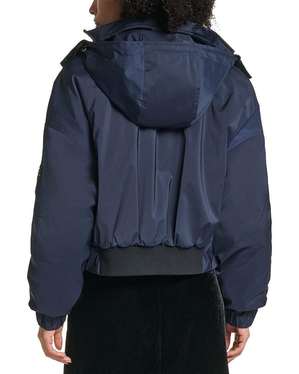 Karl Lagerfeld Blue Anorak Jacket