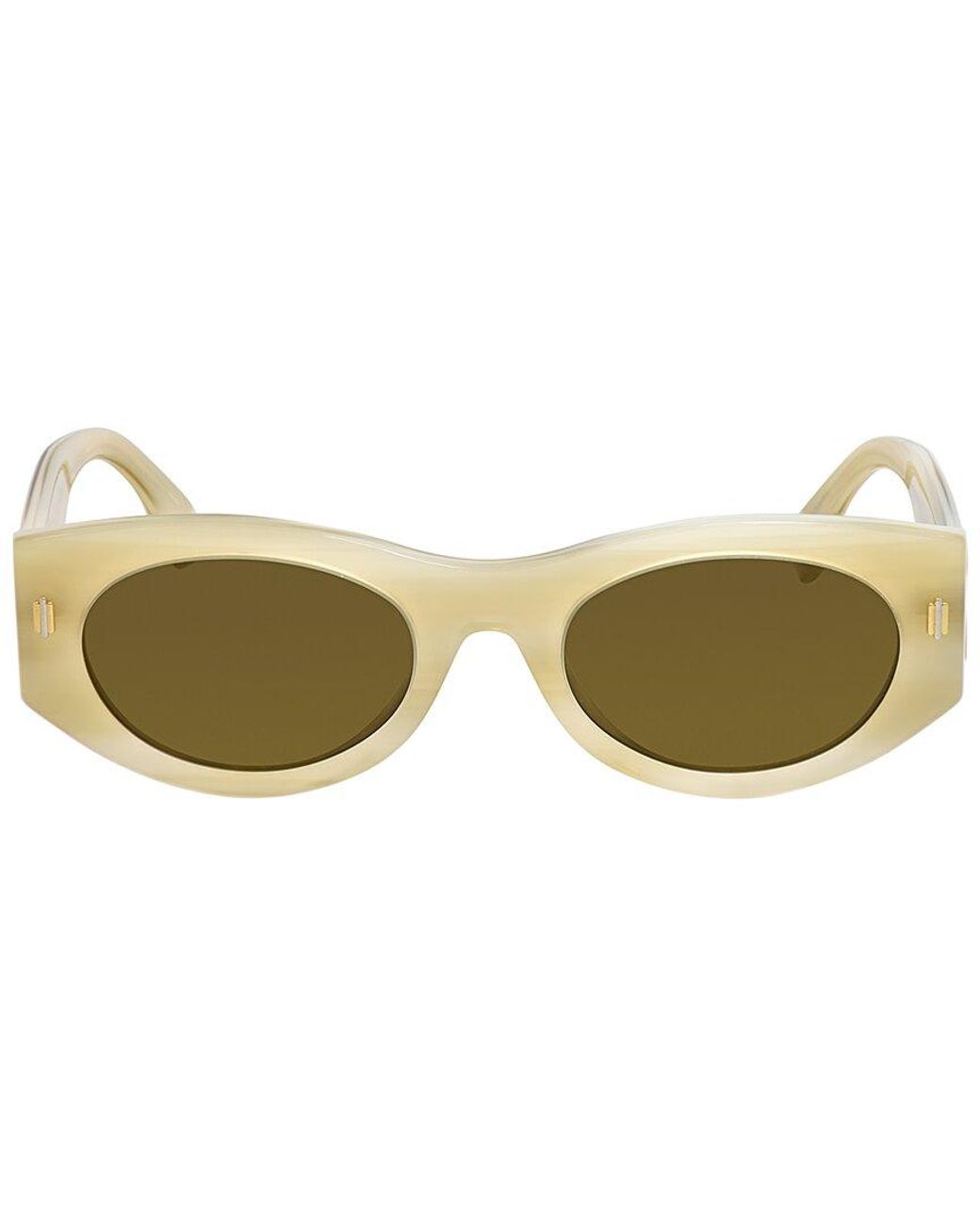 Fendi Metallic Roma 52Mm Sunglasses