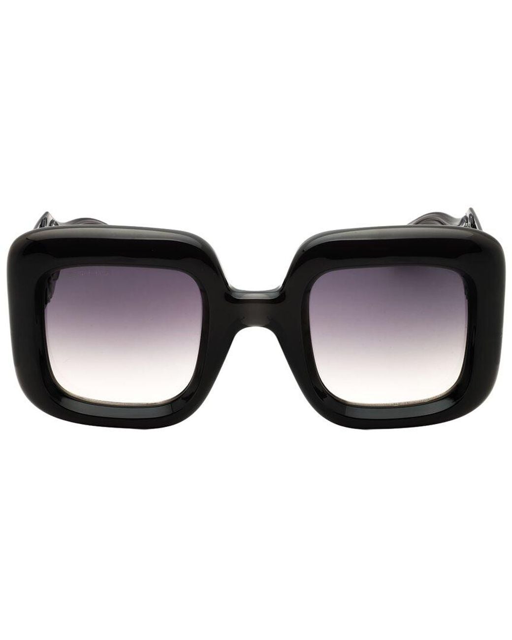 Etro Black 48Mm Sunglasses
