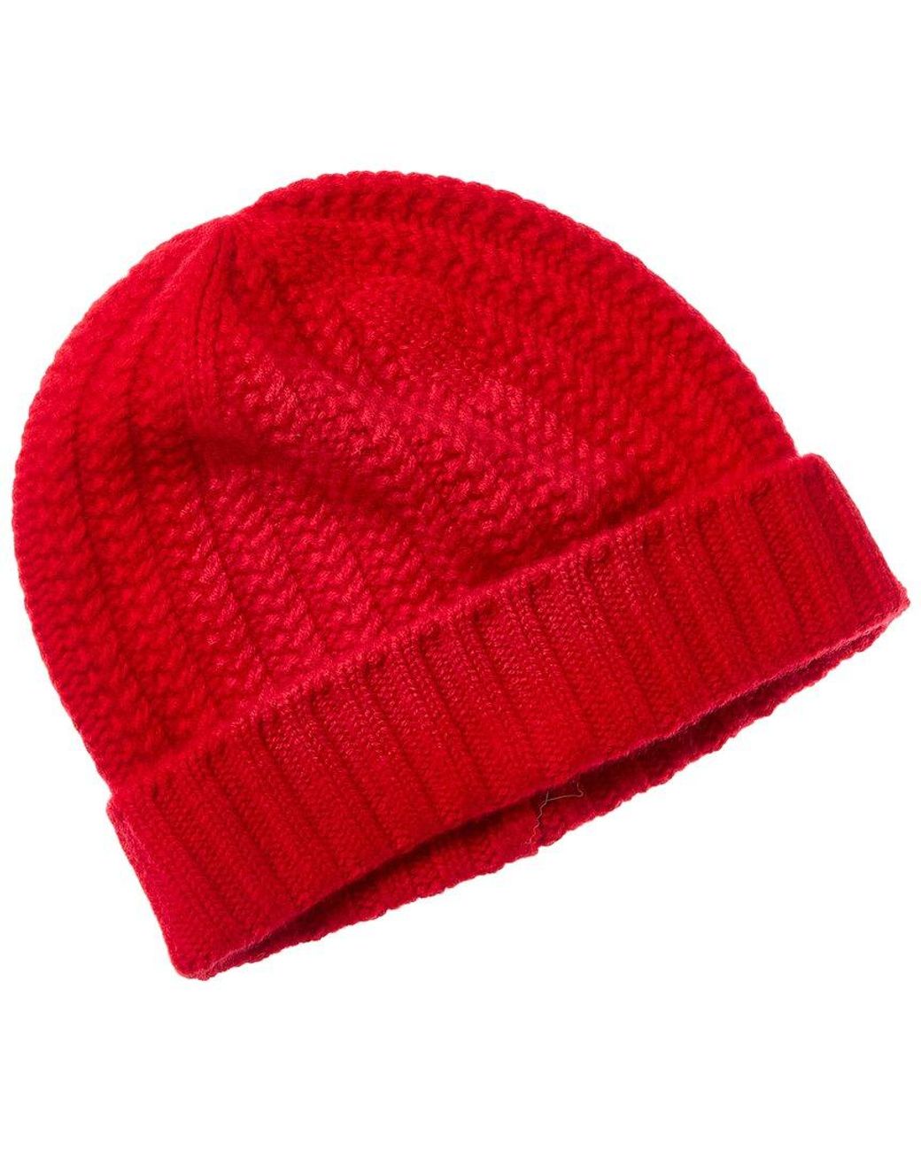 Sofiacashmere Sofiacashmere Chunky Textured Cashmere Hat