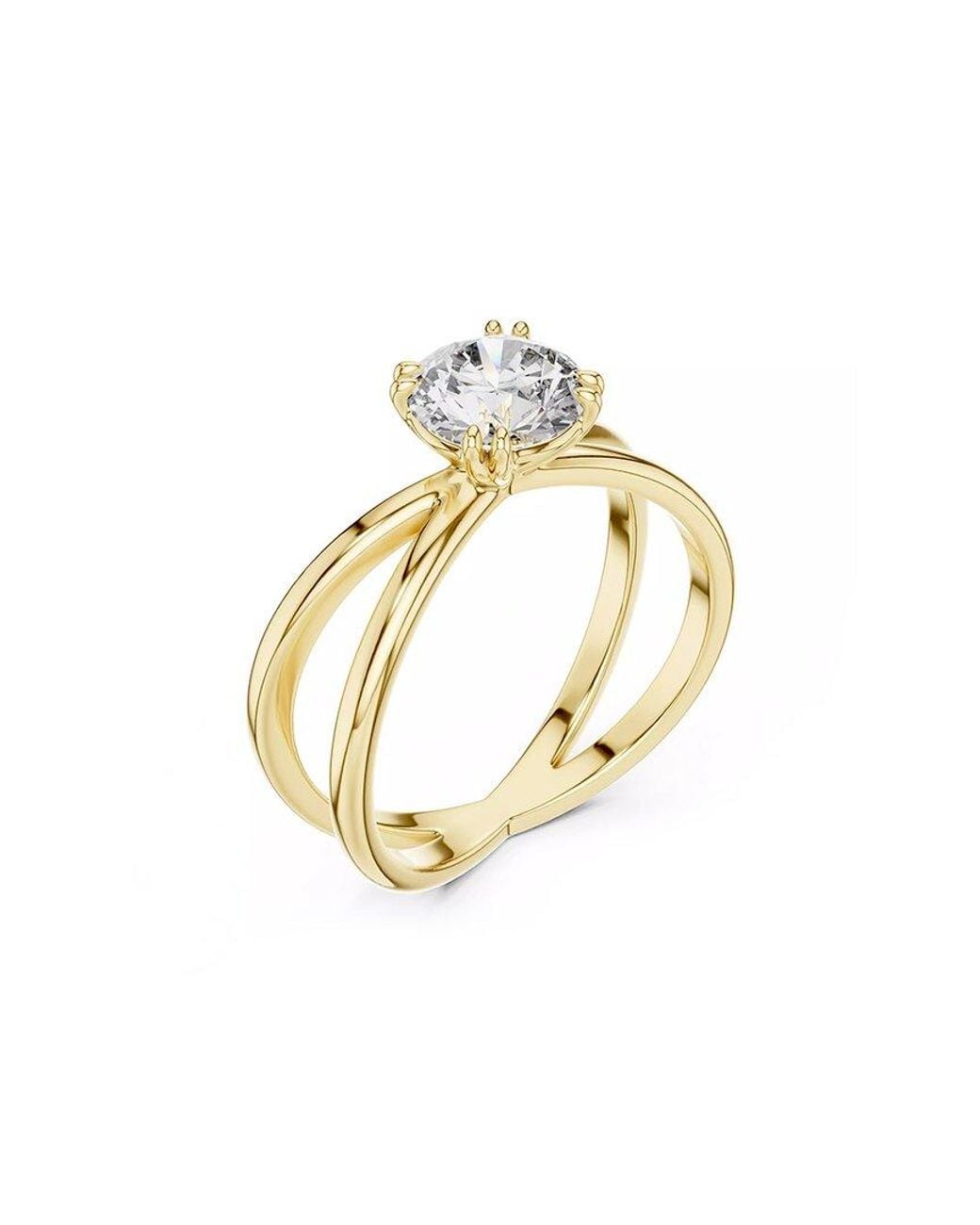 Lab Grown Diamonds White 14K 1.00 Ct. Tw. Lab-Grown Diamond Ring