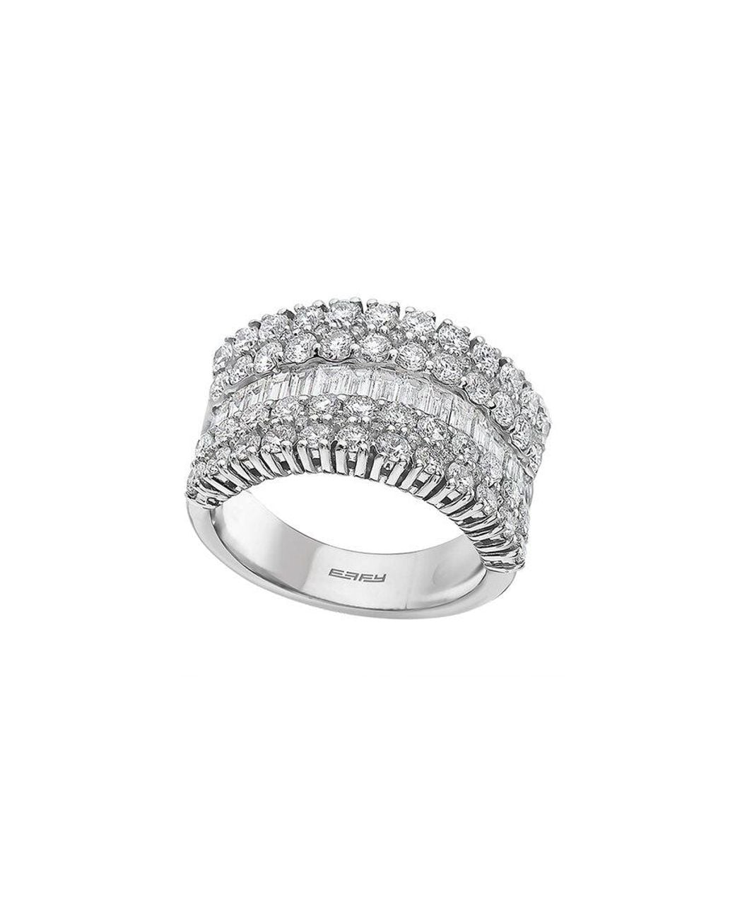 Effy Fine Jewelry White 14K 2.47 Ct. Tw. Diamond Ring