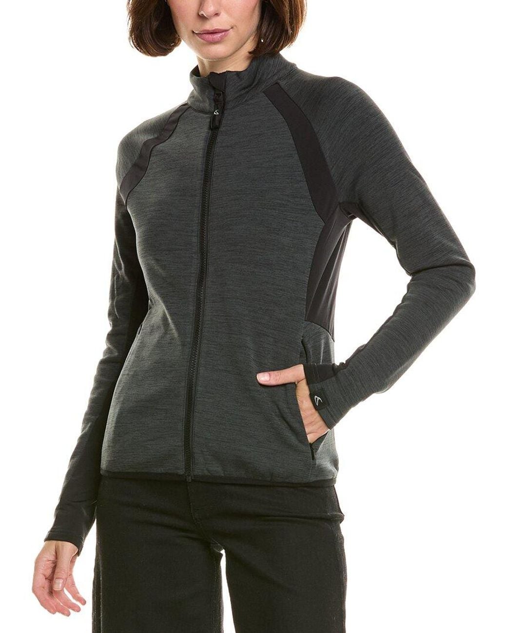 Capranea Black Nesthorn Midlayer Jacket