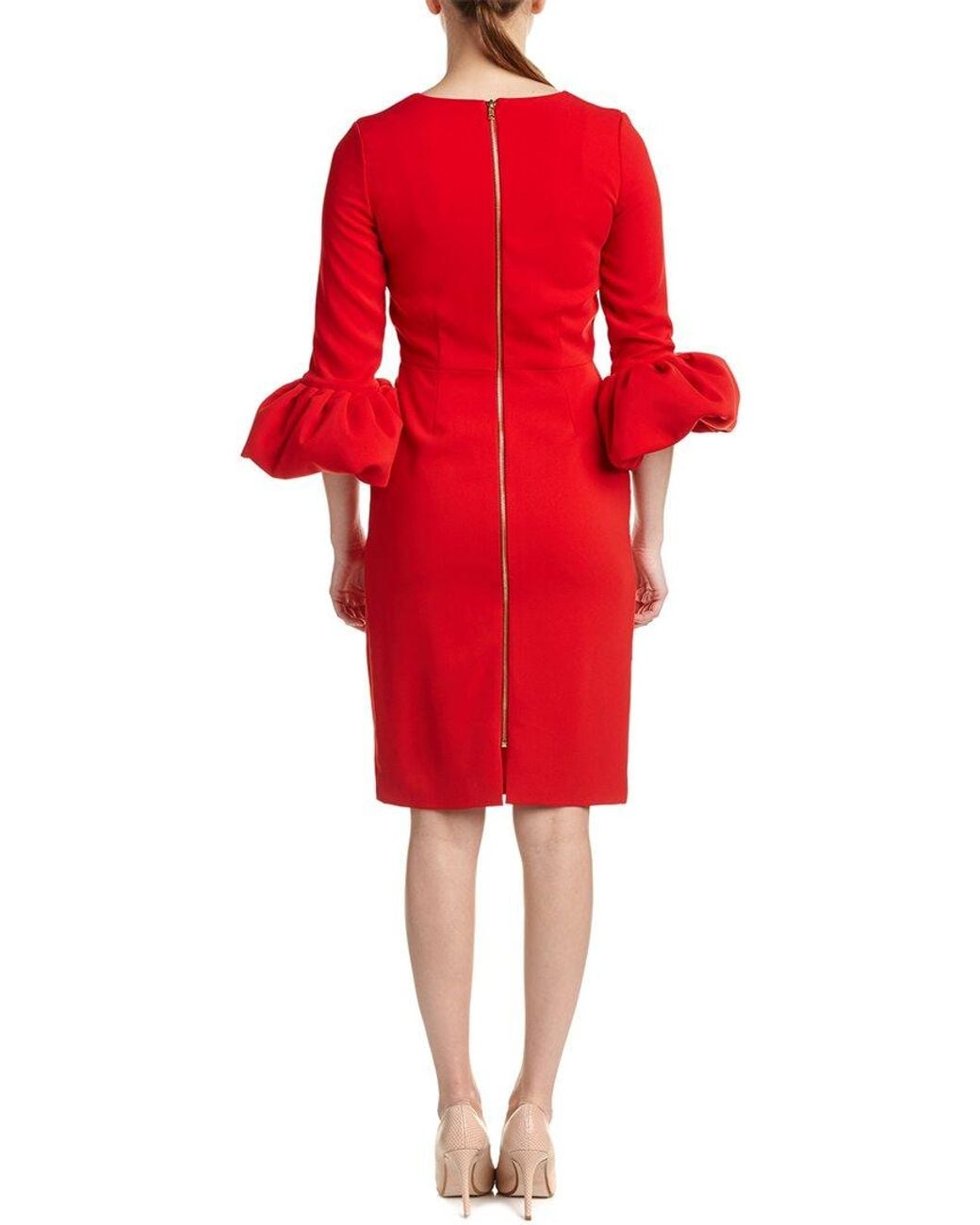 Issue New York Red Sheath Dress