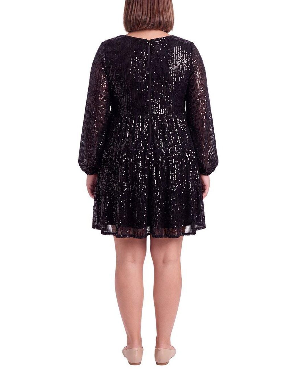 Eliza J Black Trap Dress