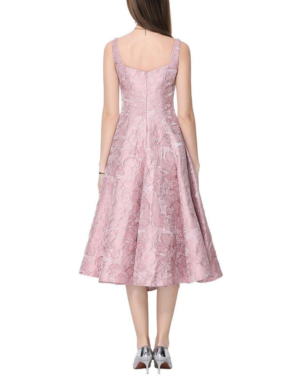 Kaimilan Pink Midi Dress