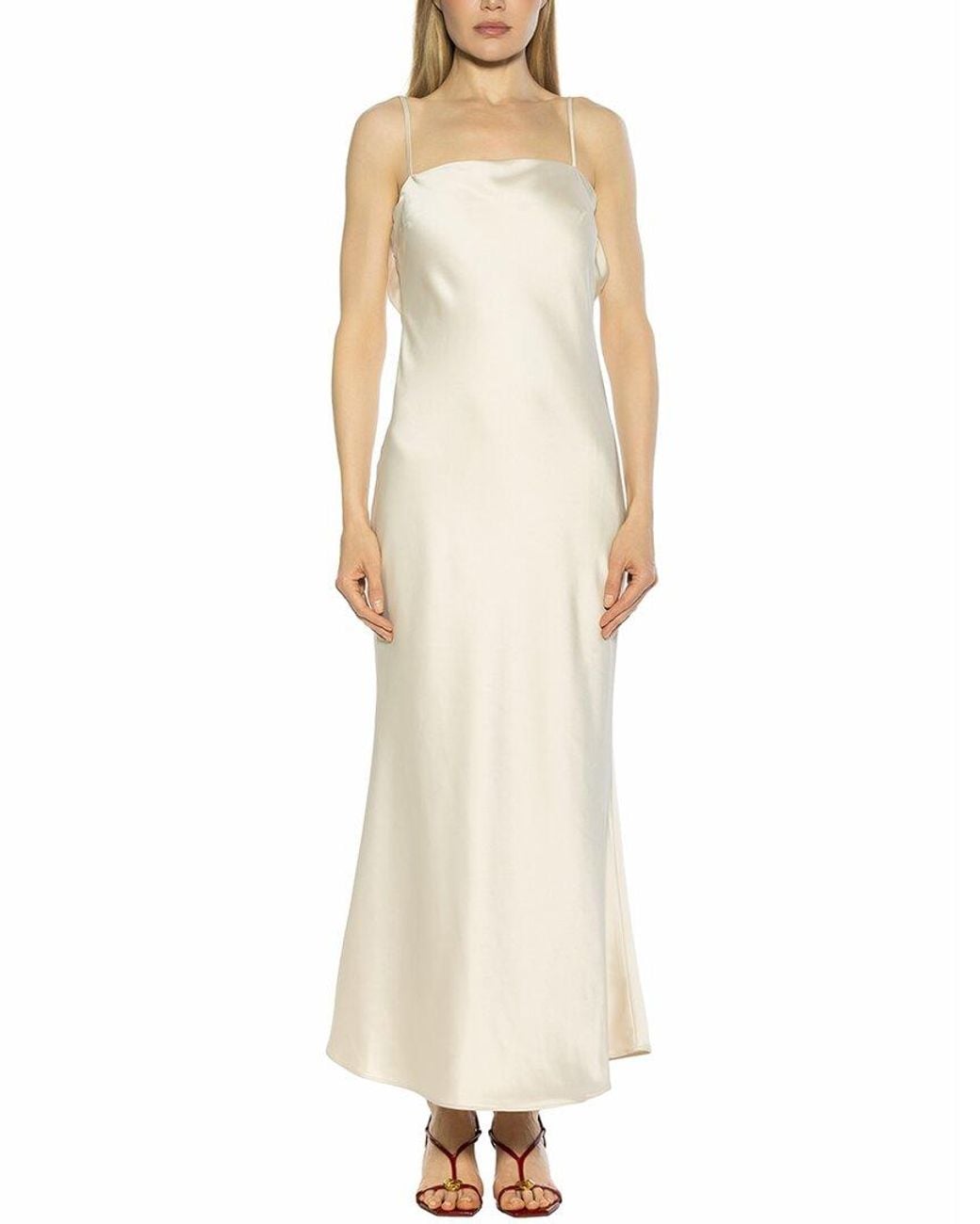 Alexia Admor Natural Slo Silky Maxi Dress