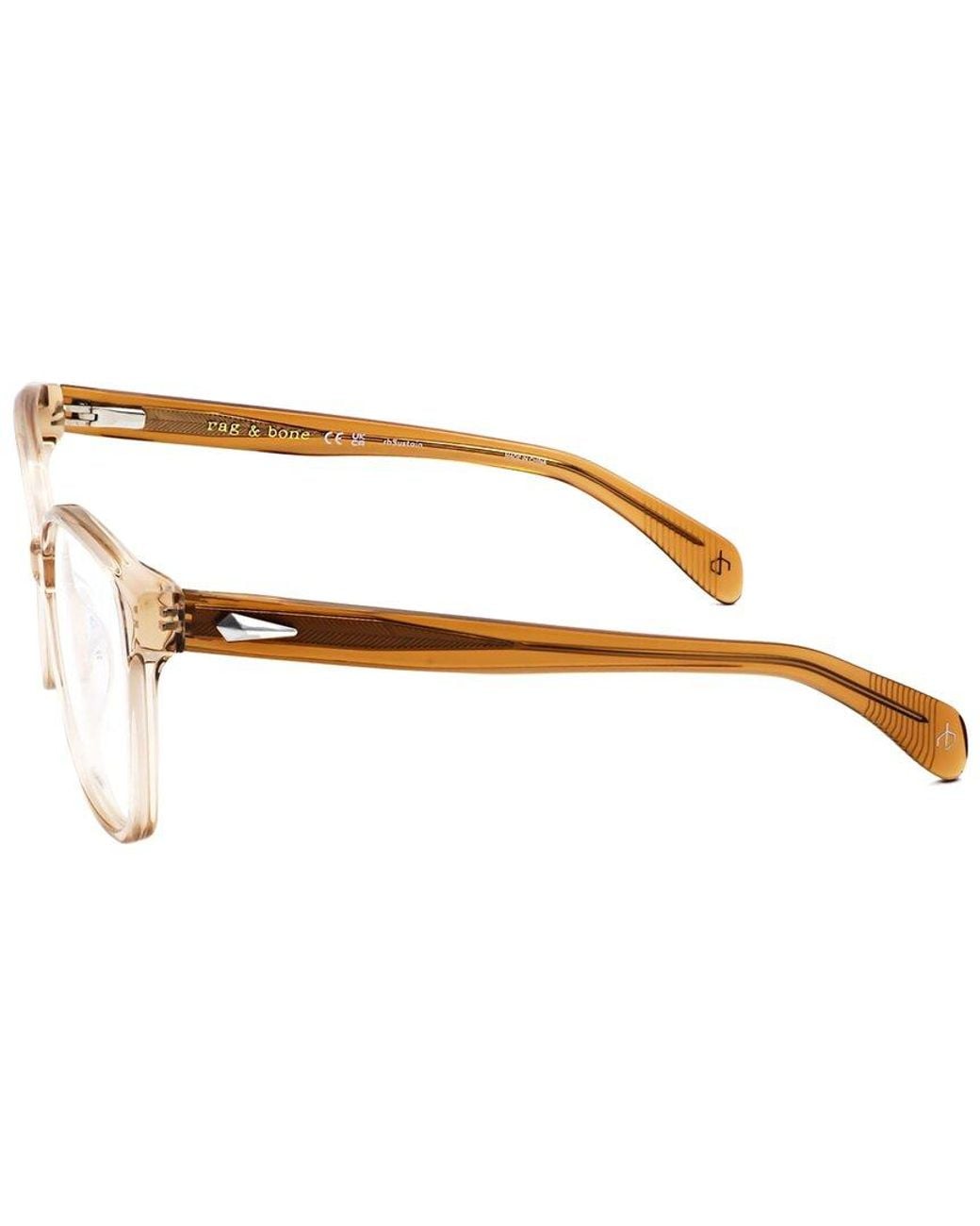 Rag & Bone Metallic 54Mm Optical Frames