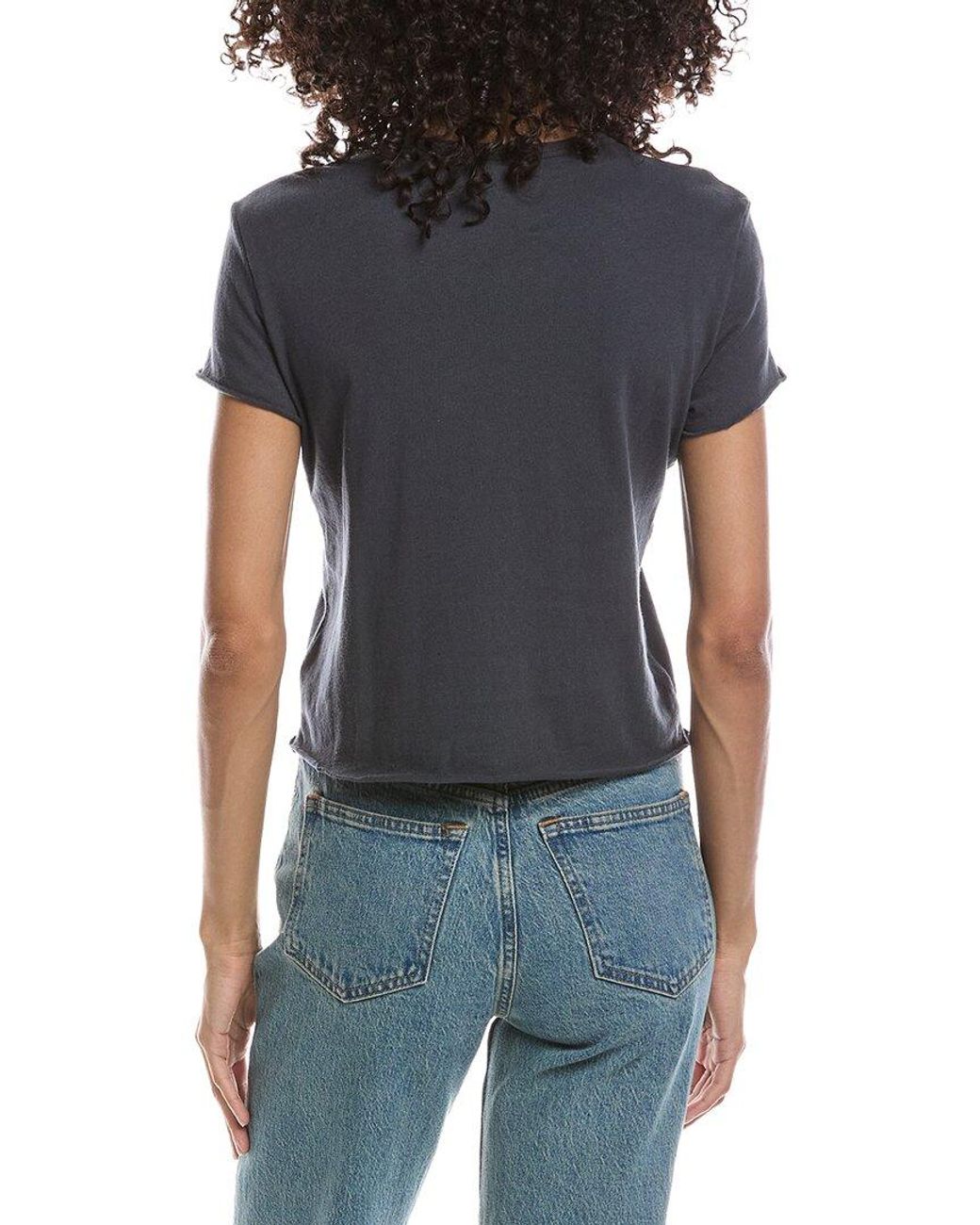 James Perse Blue Crewneck T-Shirt