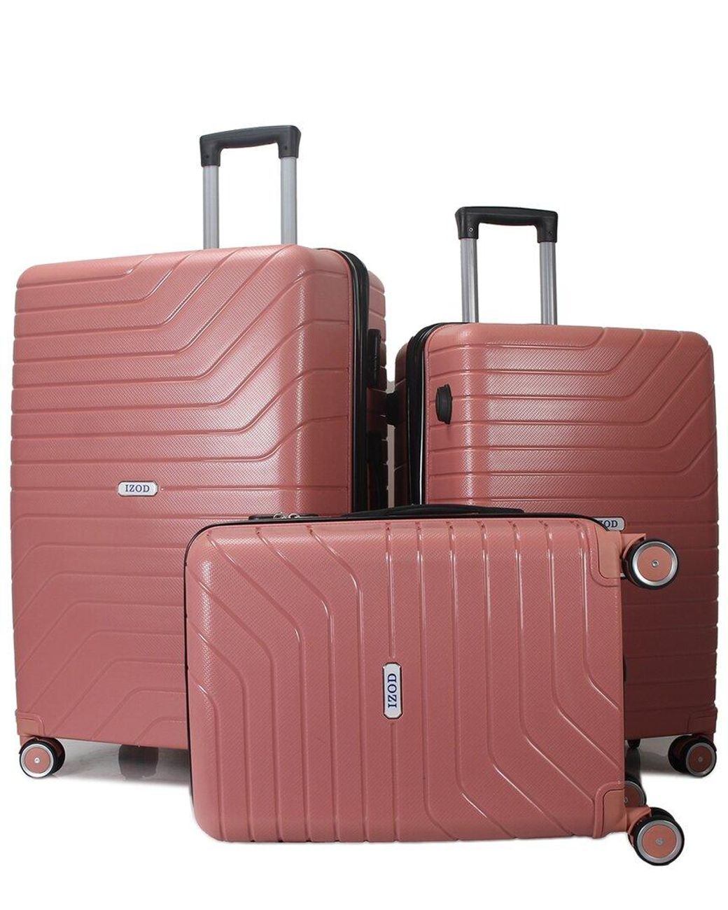 Izod Celina Designer 3pc Luggage Set in Pink Lyst