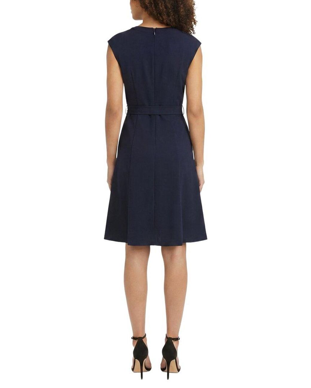 Maggy London Blue A-Line Dress