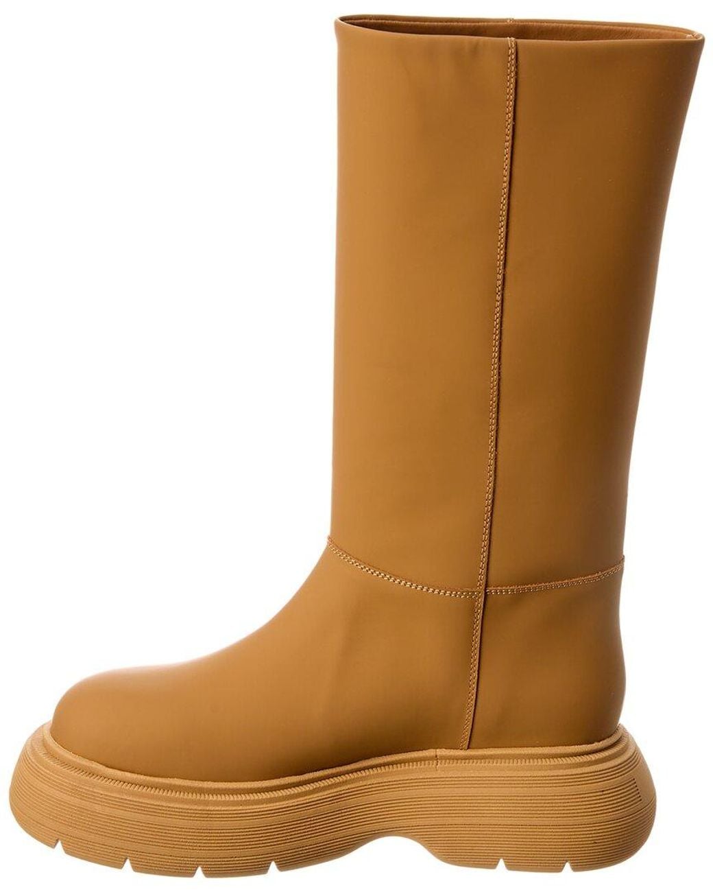 Gia Borghini Brown Marte Leather Boot
