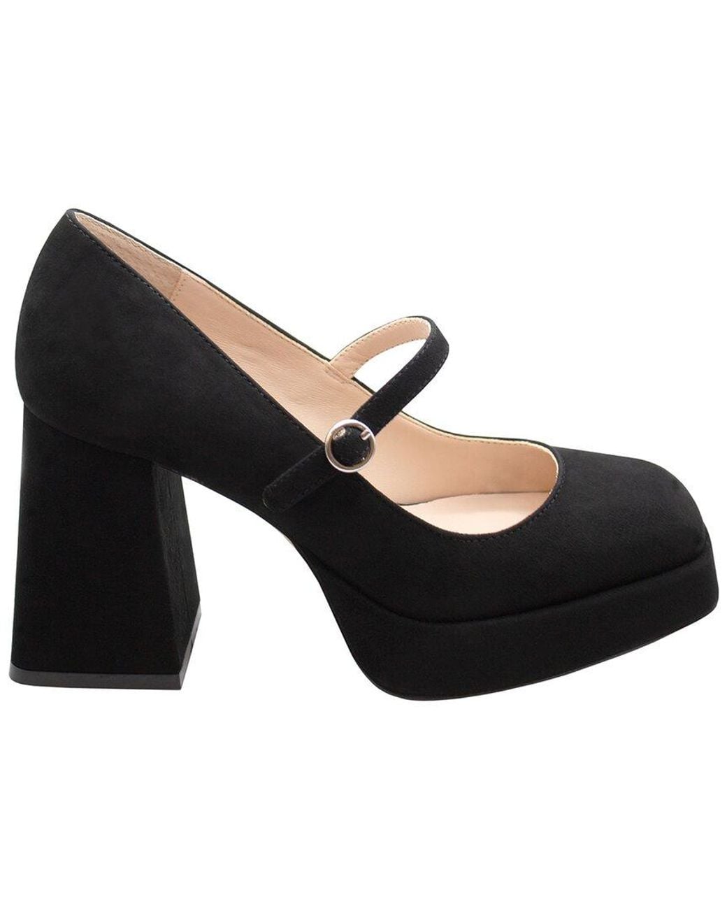 Charles David Black Vivanna Suede Dress Shoe