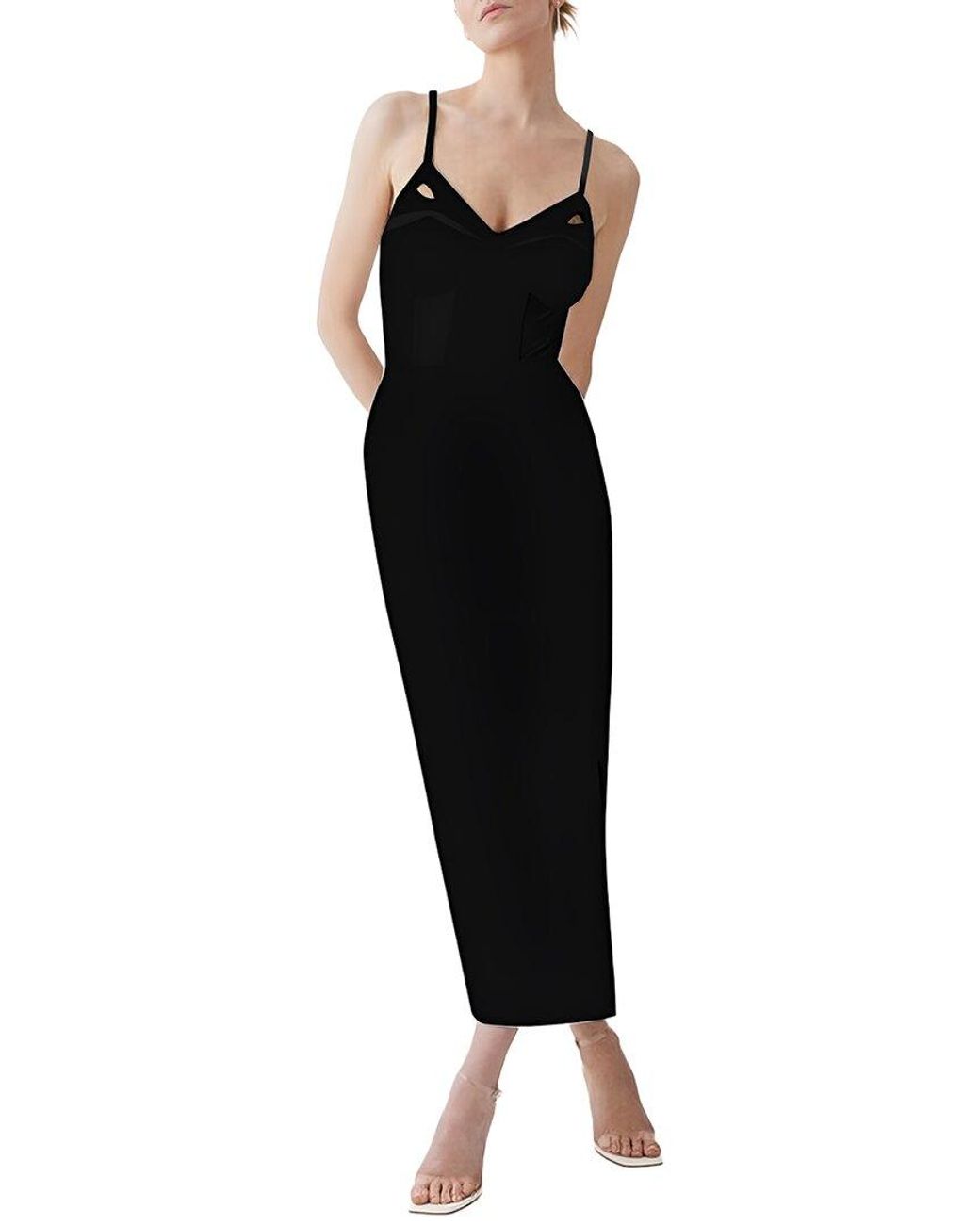 CAMILA BLANCO Black Maxi Dress