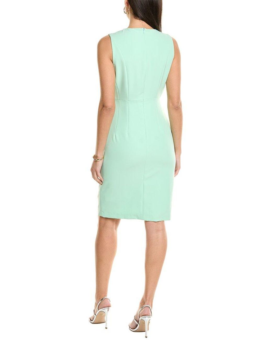 Silvian Heach Green Weit Midi Dress