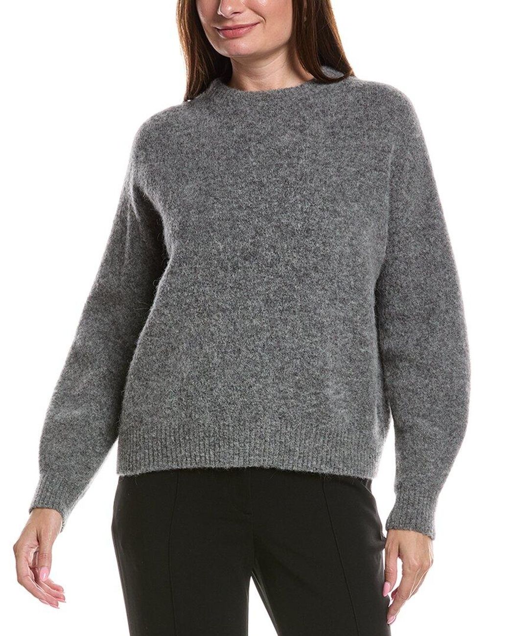 Max Mara Gray Weekend Tuono Alpaca & Wool-Blend Sweater
