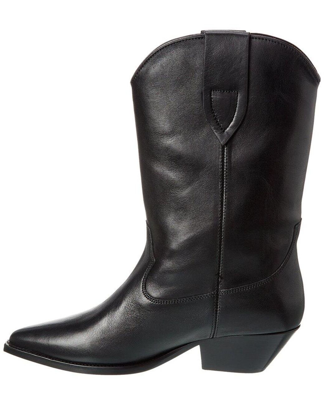 Isabel Marant Black Iconic Leather Boot