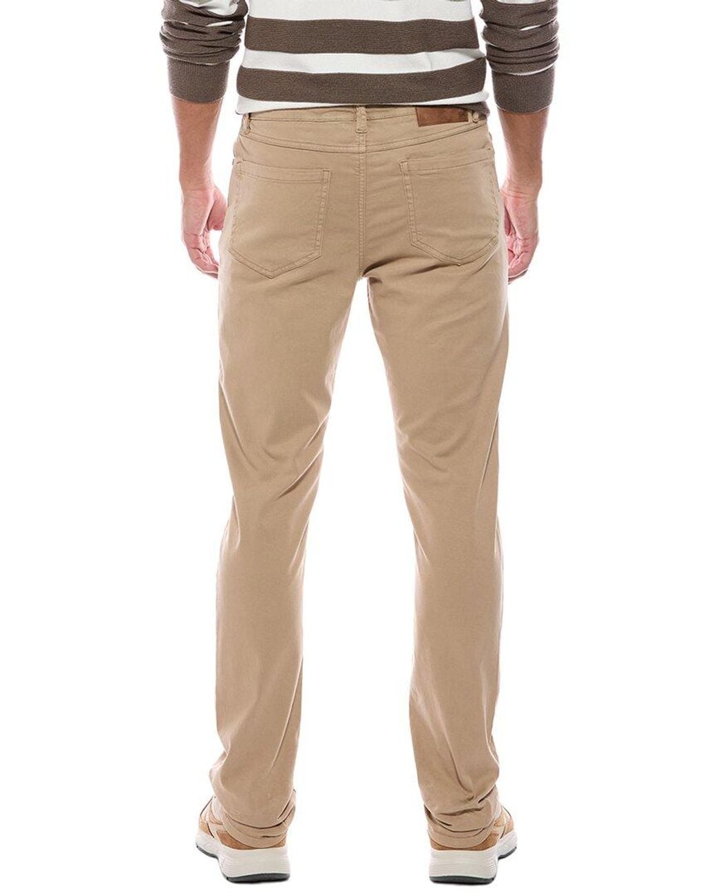 Vintage 1946 Natural Garment Dyed Twill Pant for men