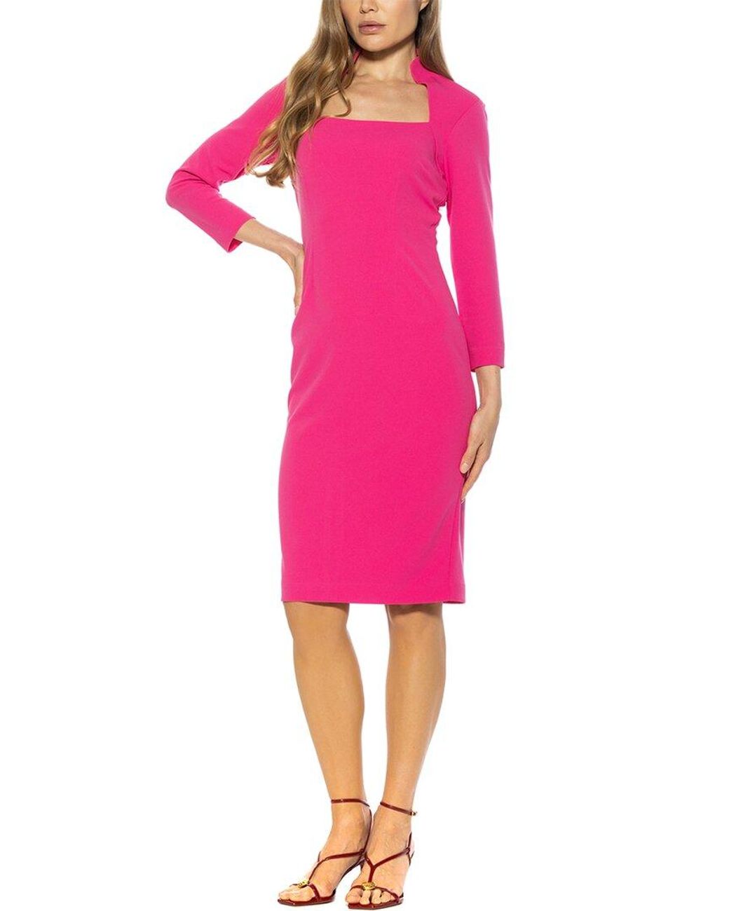 Alexia Admor Pink Mara Sheath Dress