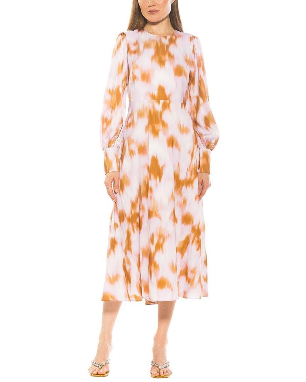 Alexia Admor Orange Sophie Maxi Dress