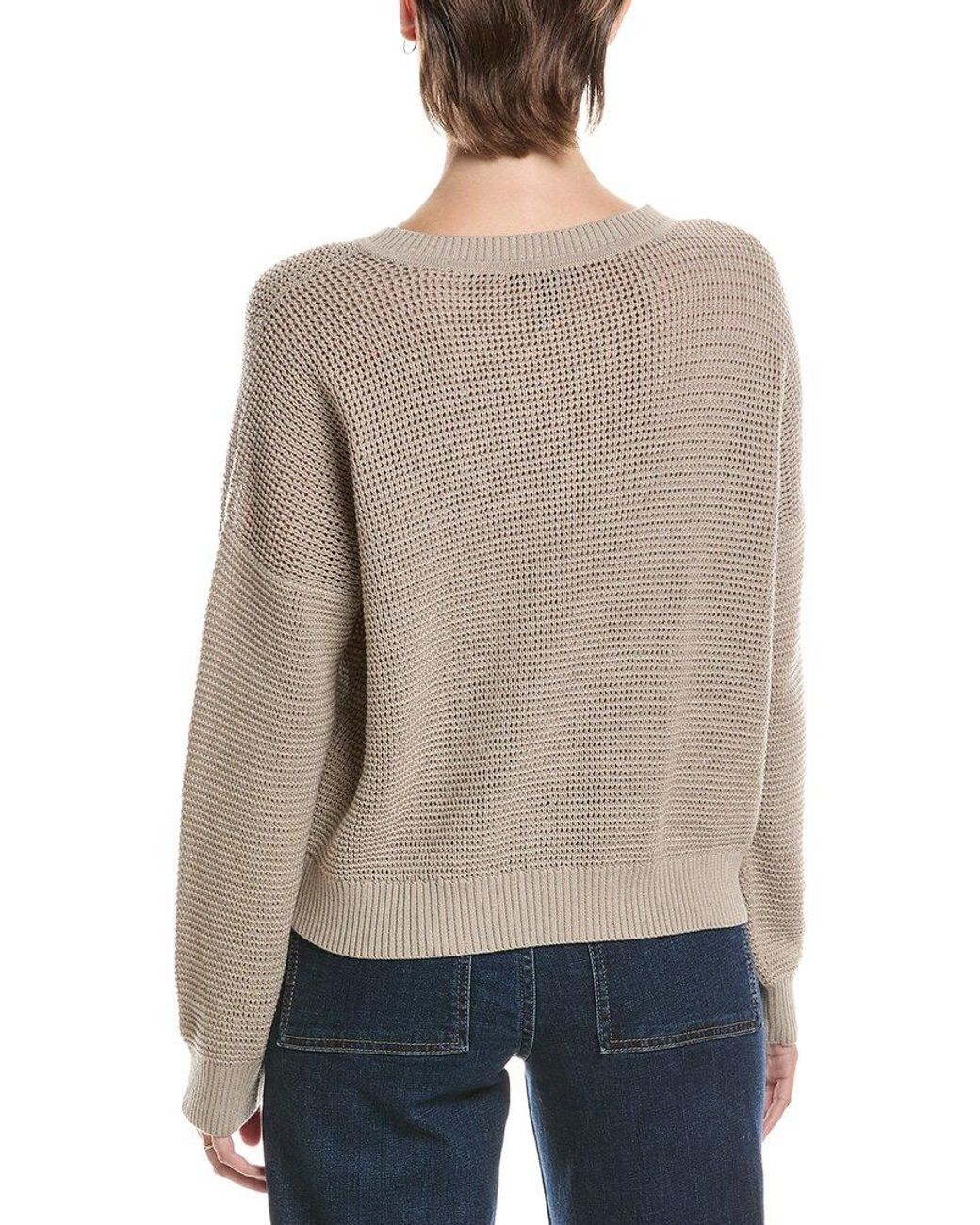 Eileen Fisher Gray Petite Sweater