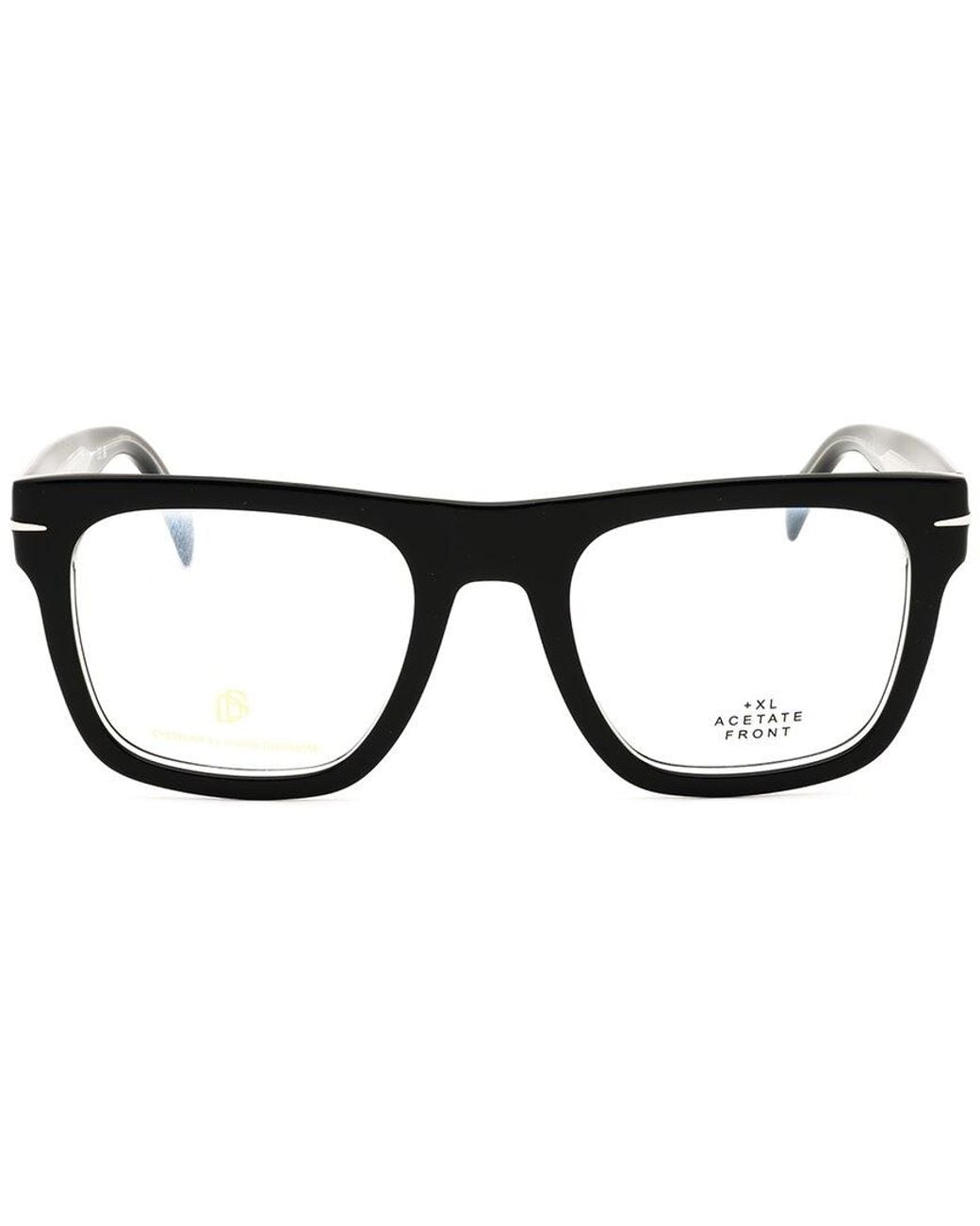 David Beckham Black 51Mm Optical Frames for men
