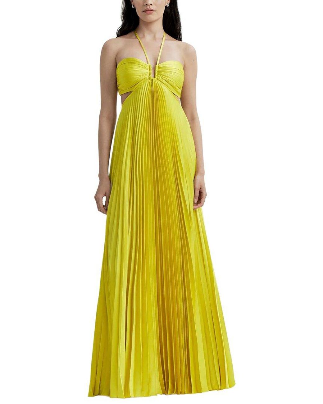 A.L.C. Yellow Moira Dress