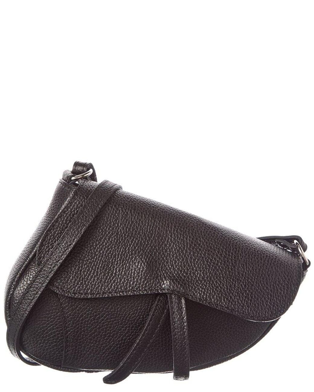 Persaman New York Brown Stella Leather Crossbody