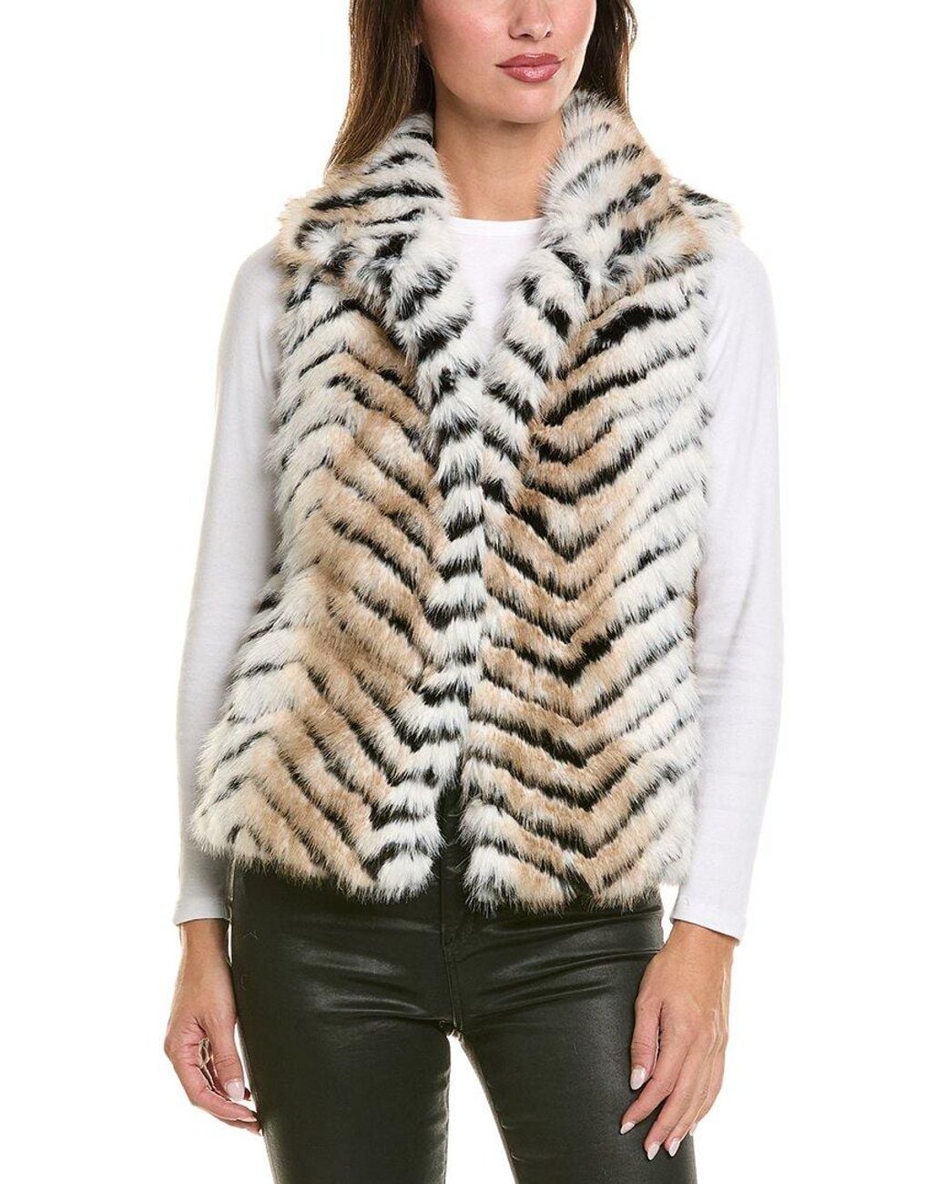 La Fiorentina White Striped Vest