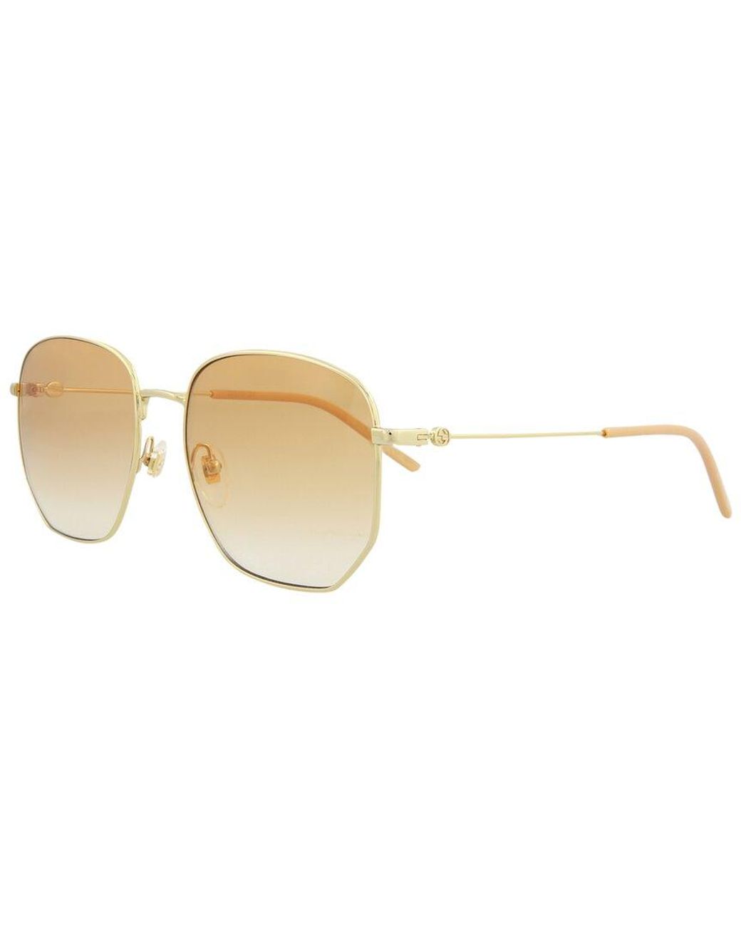Gucci GG0396S 56mm Sunglasses in White | Lyst