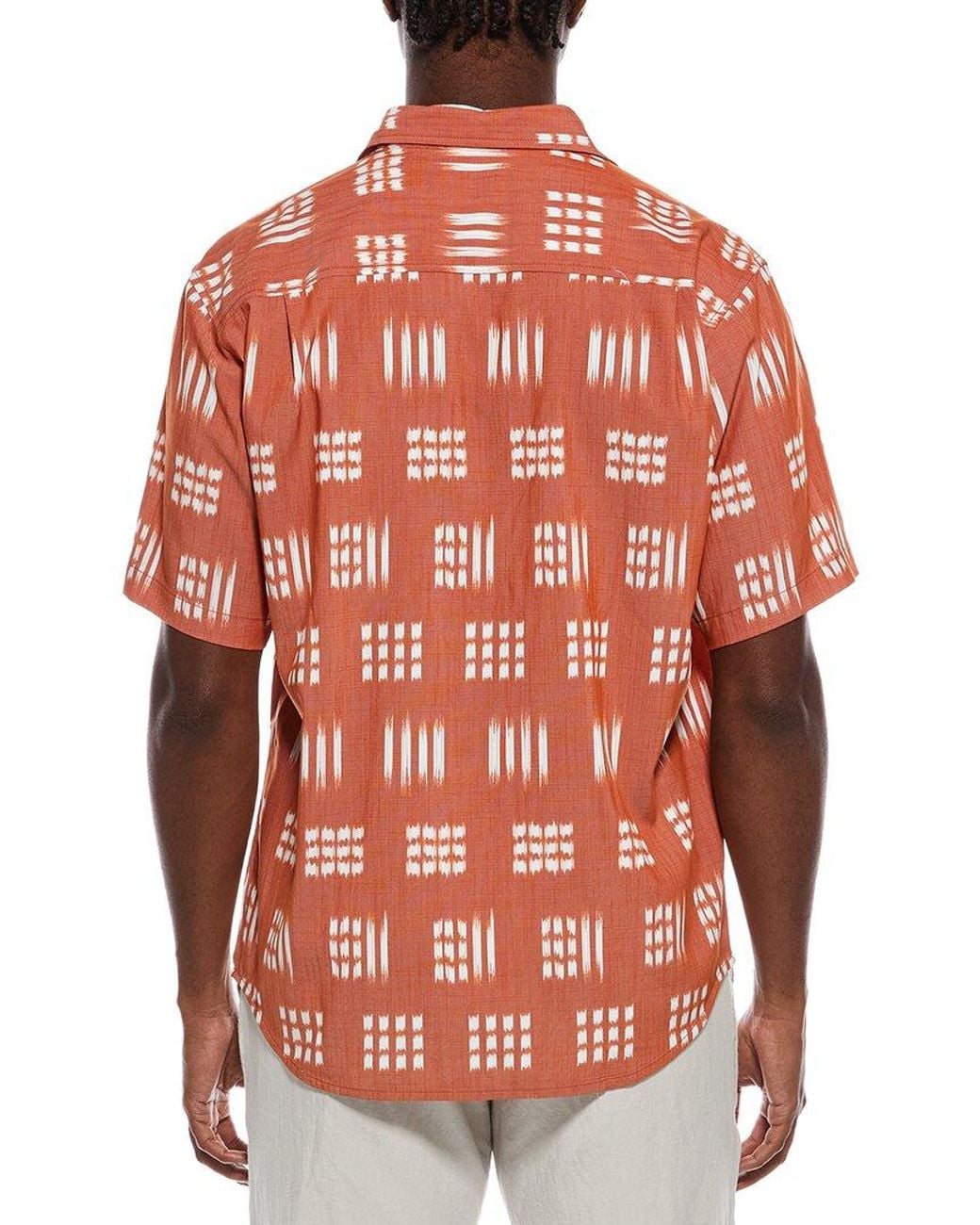 Tommy Bahama Red Coastal Ease Aqua Kay Shirt for men