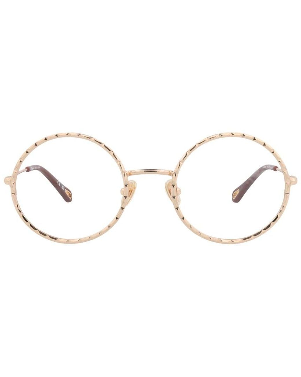 Chloé Metallic 52Mm Optical Frames