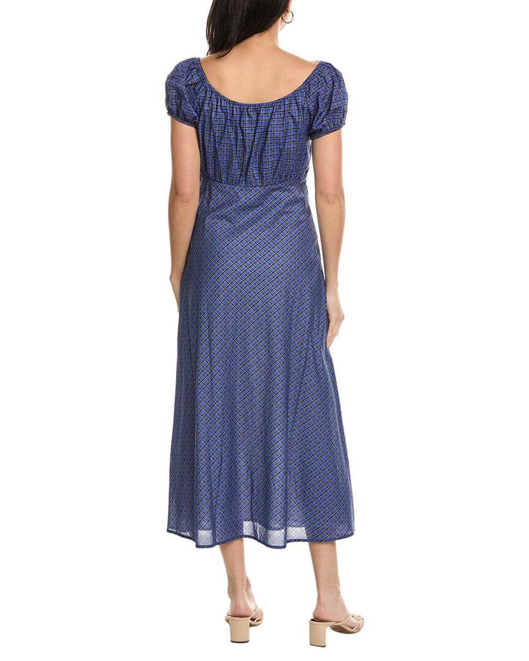Seraphin Blue Maxi Dress