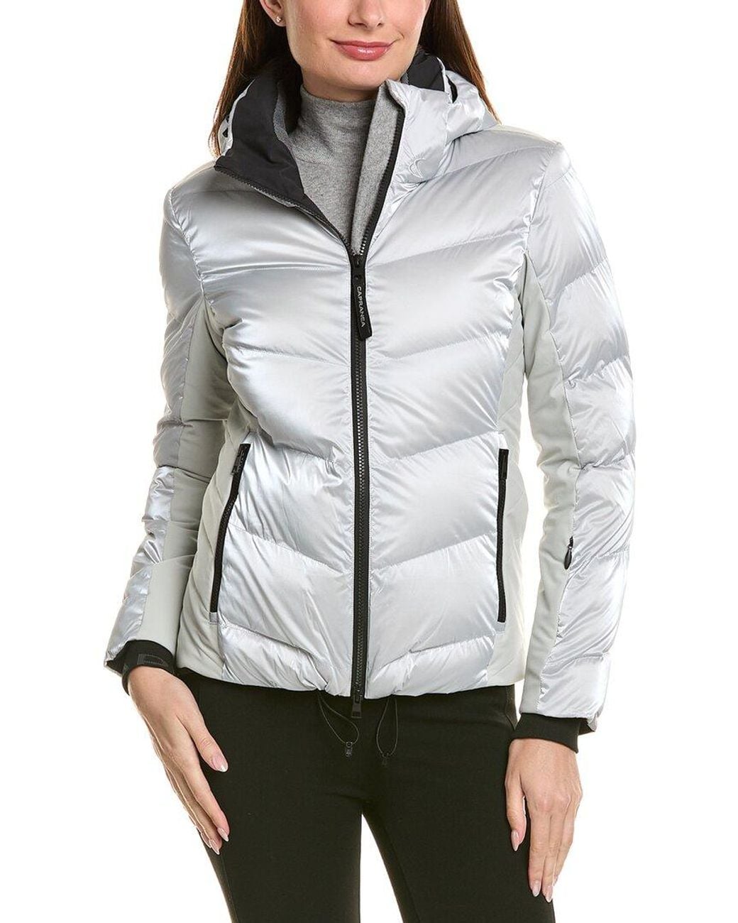 Capranea Gray Varuna Wool-Blend Jacket