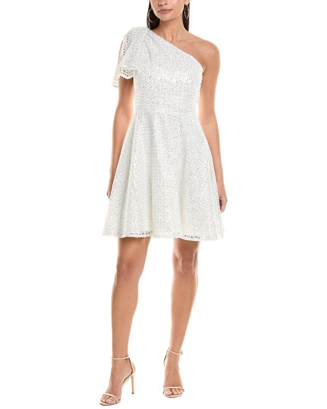 Shoshanna White Lainey Mini Dress